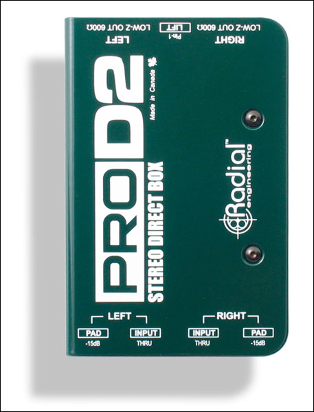 Radial ProD2 - Stereo Direct Box