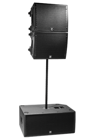 Yorkville PSA1S - 2800W Powered Line Array Powered Subwoofer