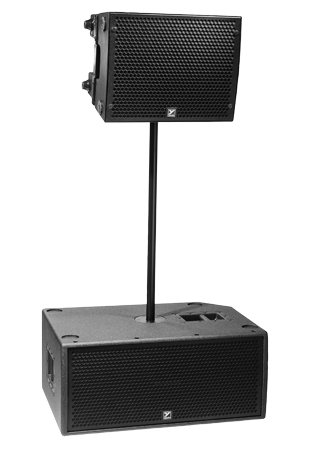 Yorkville PSA1S - 2800W Powered Line Array Powered Subwoofer