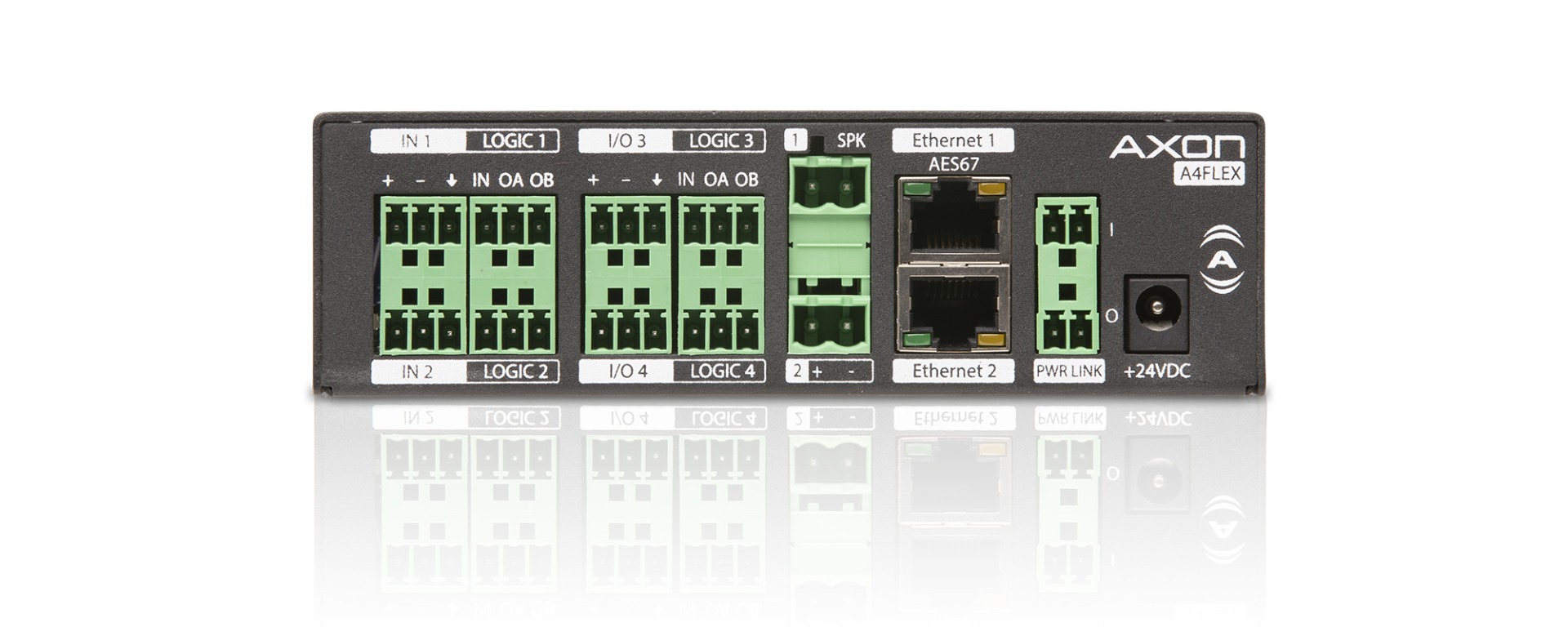 Attero Tech by QSC Axon A4FLEX -  AES67 Networked Audio Interface