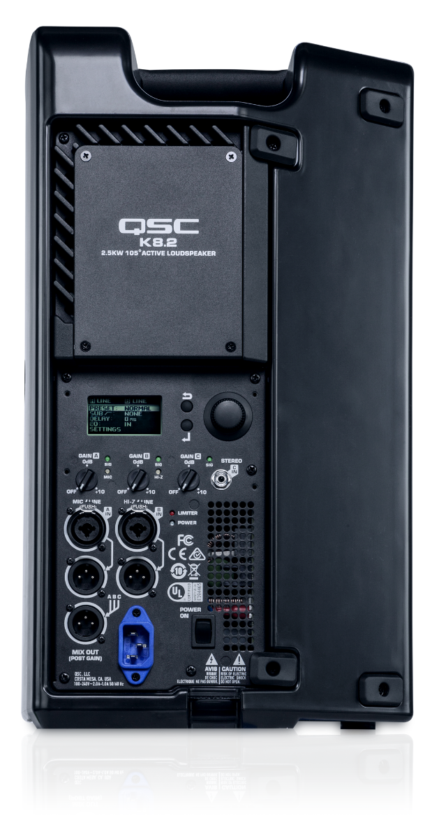 QSC K8.2 - 8" 2000W Powered Loudspeaker With DSP