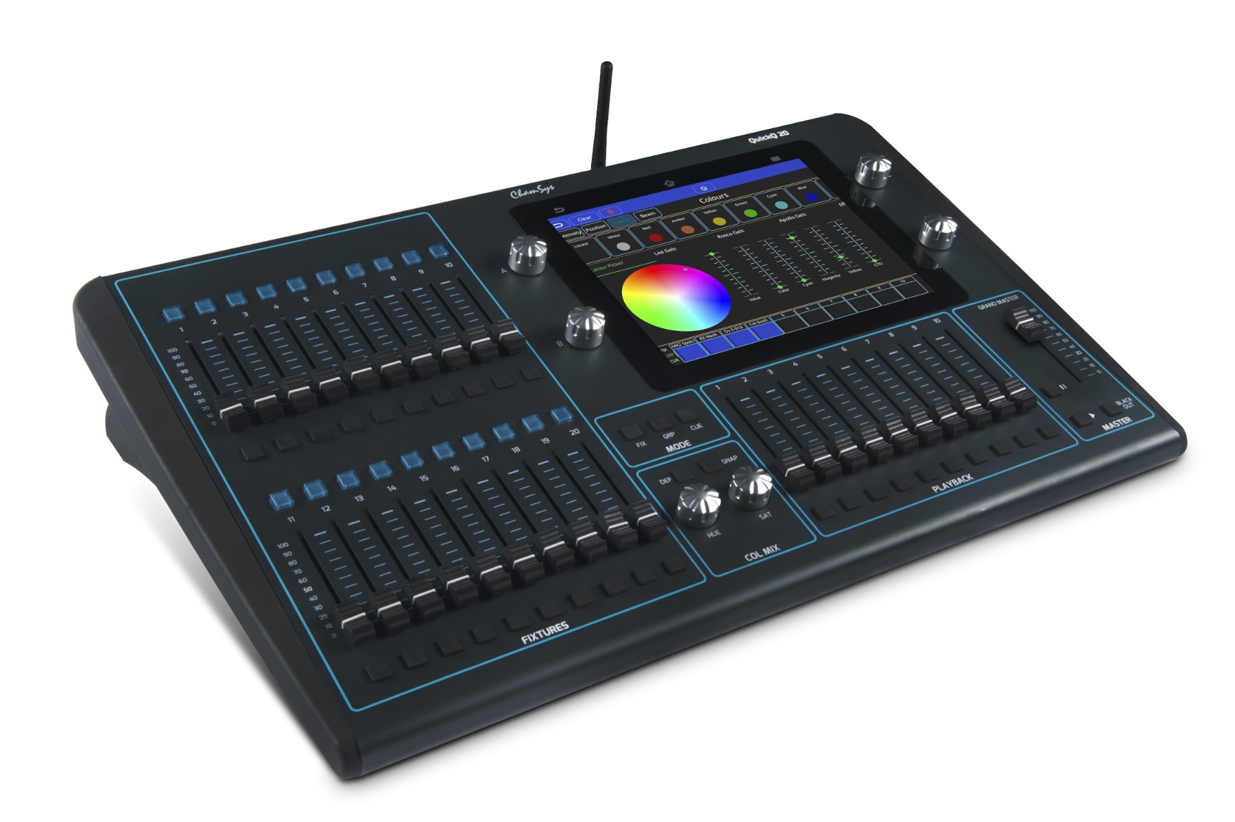 ChamSys QuickQ 20 - Compact Lighting Console