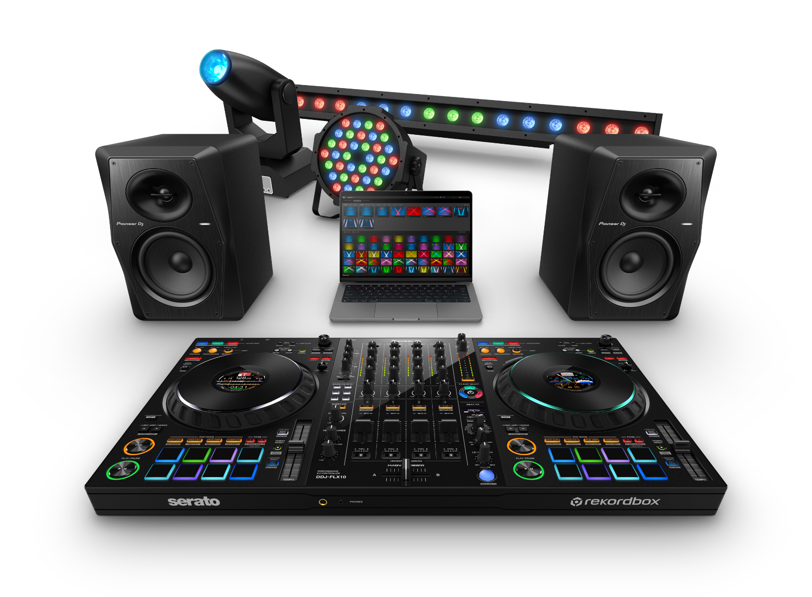 Pioneer DDJ-FLX10 - 4-Channel DJ Controller for rekordbox & Serato