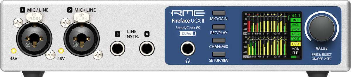 RME Fireface UCX II - 40-Channel Advanced USB Audio Interface