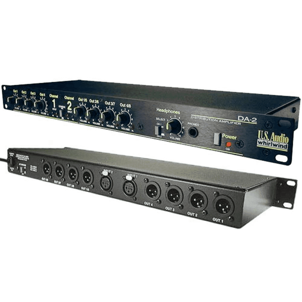 Whirlwind DA-2 - 2-Channel Distribution Amplifier