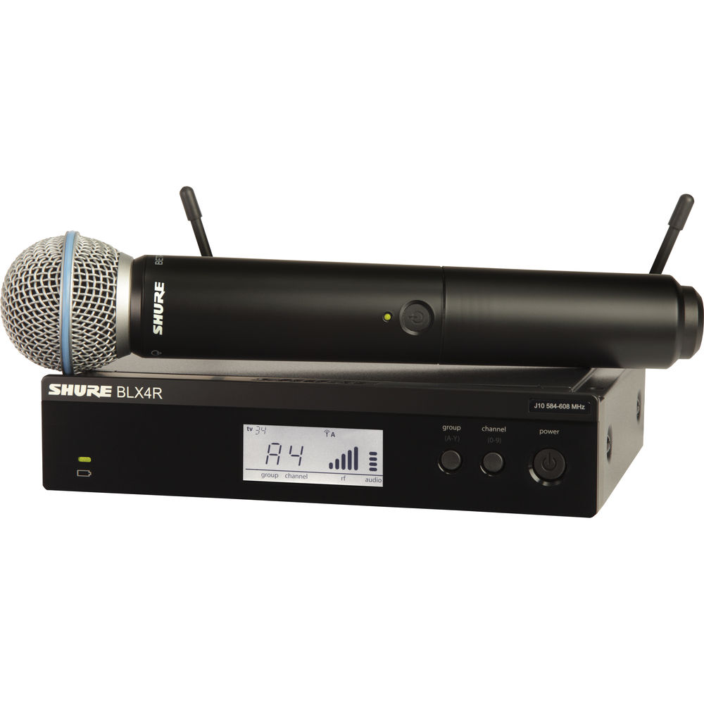 Shure BLX24R/B58 - Handheld Wireless System With Beta58 Microphone