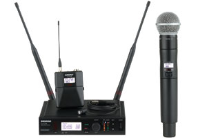 Shure ULXD124/85 ULX-D-Digital Combo Wireless System With SM58