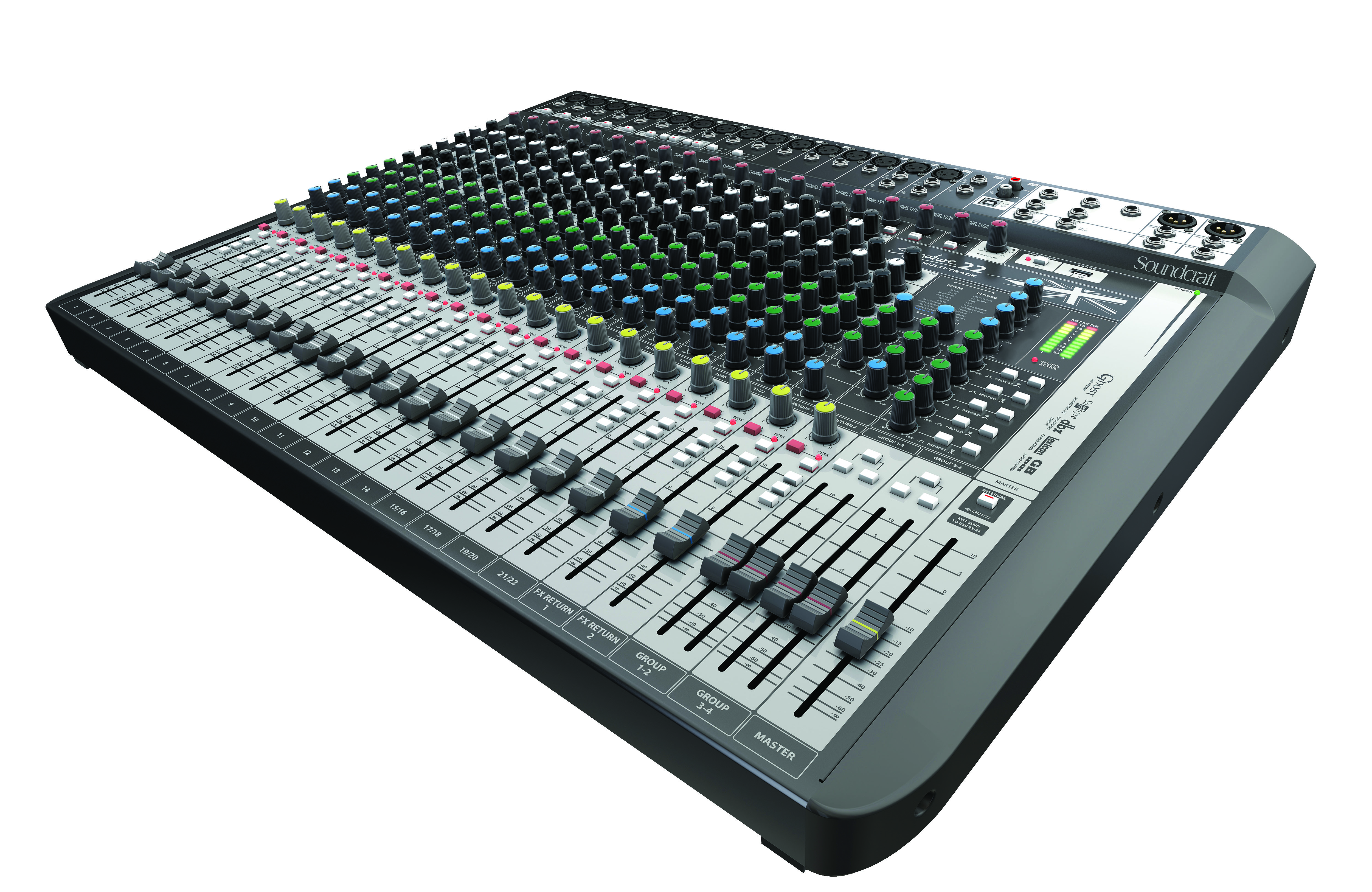 Soundcraft Signature 22 MTK - 22-Channel  Multi-Track Mixer