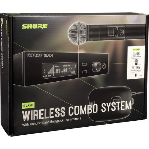 Shure SLXD124/85 - Wireless Combo System