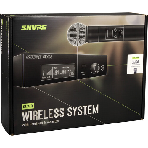 Shure SLXD24/SM58 -Wireless Handheld System