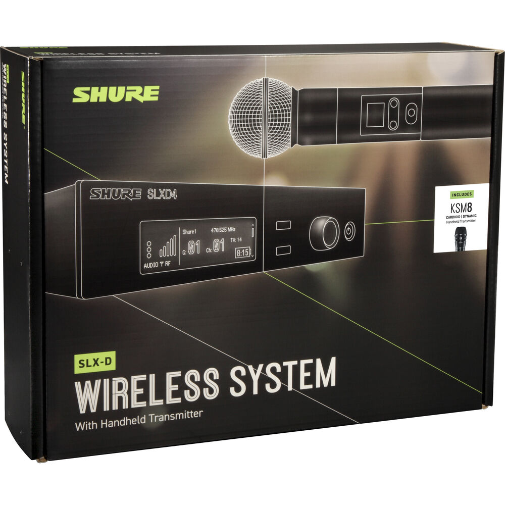 Shure SLXD24/K8B -Wireless Handheld System