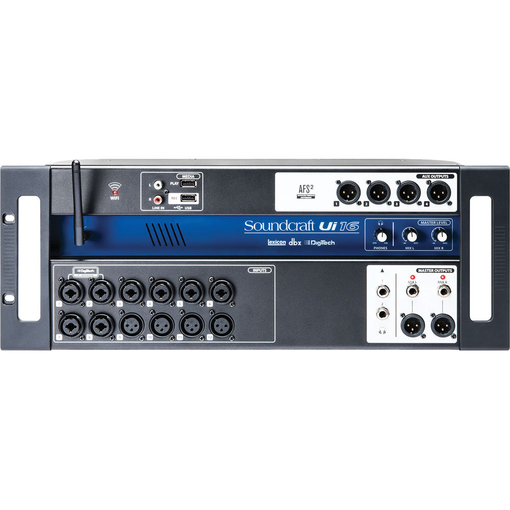 Soundcraft Ui16 -16-Input Digital Mixer
