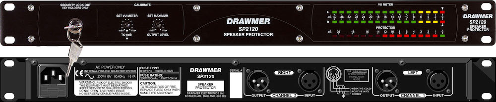 Drawmer SP2120  -2-Channel Speaker Protector