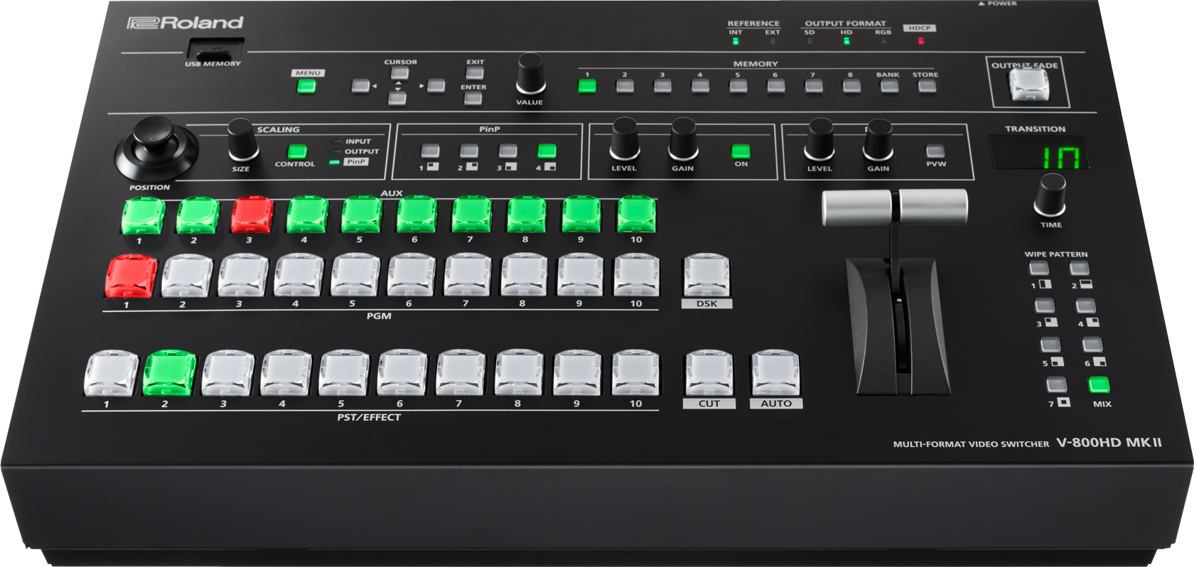 Roland V-800HD MKII - Professional Multi-Format Video Switcher