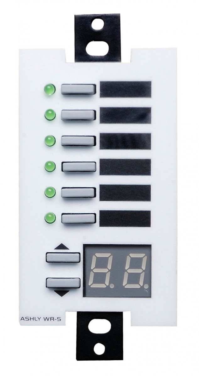 Ashly WR-5 - Programmable Multi-Function Wall Remote