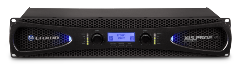 Crown Audio XLS2502 440W DriveCore Stereo Power Amplifier