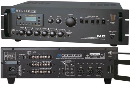 Yorkville CA1 - 180W 6-Channel Mixer Amplifier