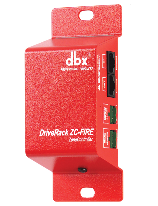 DBX ZC-FIRE Wall-Mounted Zone Controller