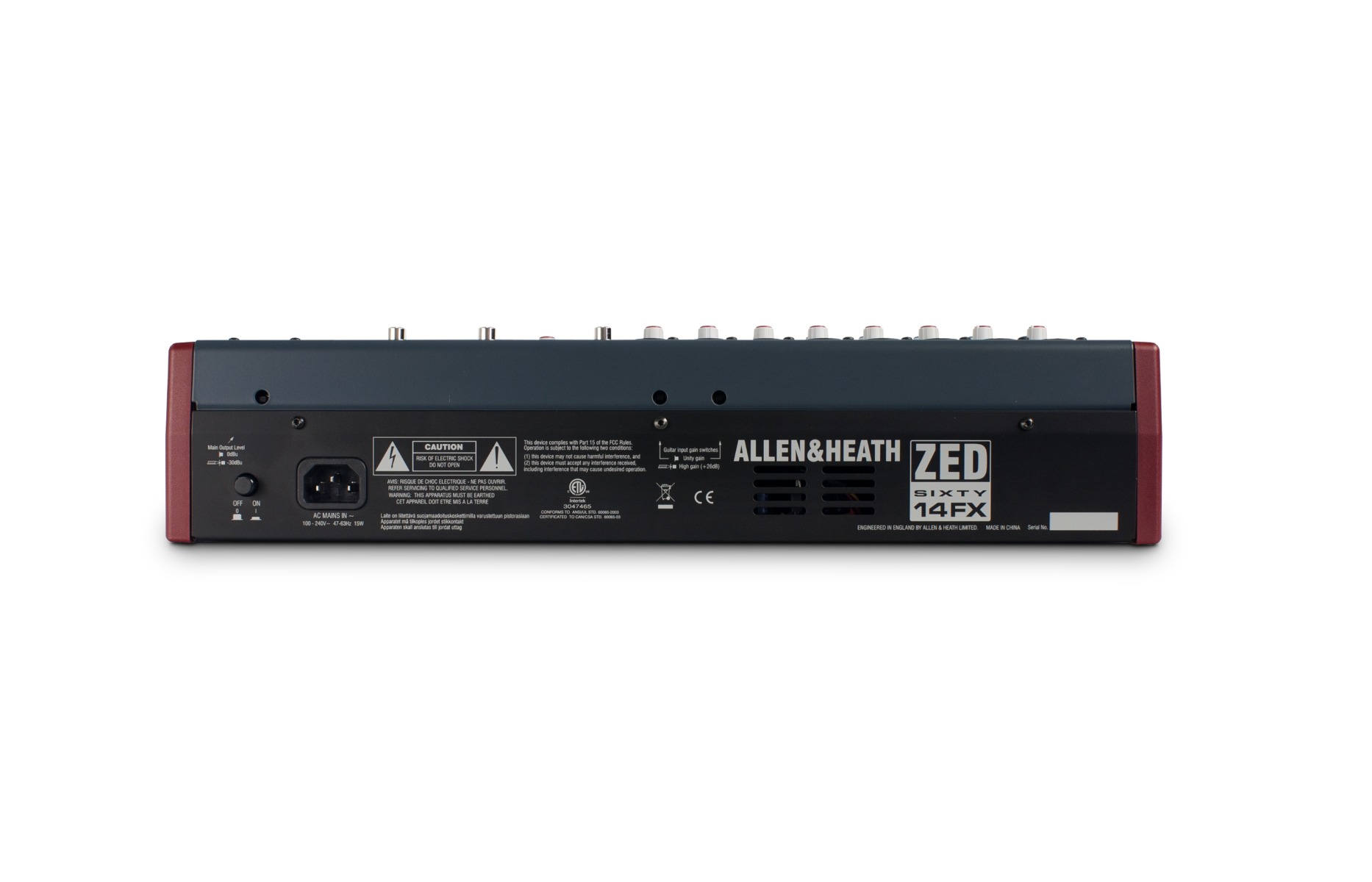 Allen & Heath ZED60-14FX Multipurpose Mixer with FX 